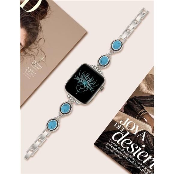 NEW Gem Stone Apple Watch Band main image 4